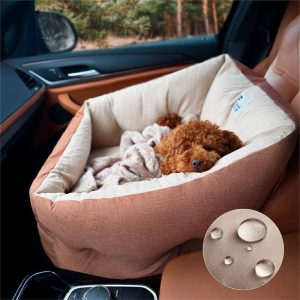 Siège auto pour chien surélevé et épaissi et imperméable avec protection pour le voyage
