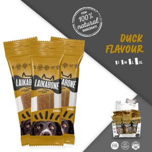 Fromage  aromatisé au canard – Laika Bone Dog