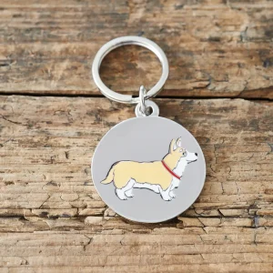 Médaille pour collier Corgi