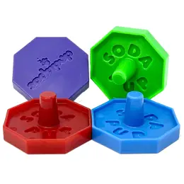 4 Bouchons et Supports Sodapup