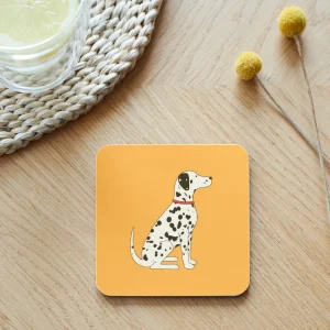 Sous verre  Dalmatien assis