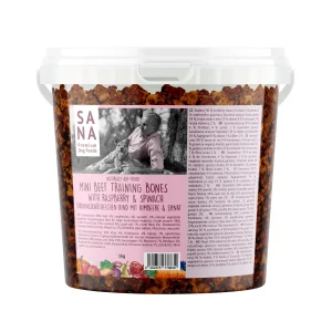 Friandises de bœuf aux framboises et épinards – SANA